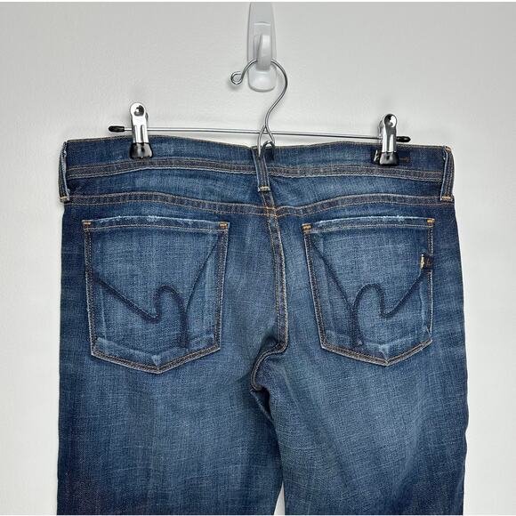 Y2K Citizens of Humanity Low Rise Flare Jeans Ingrid | Medium Wash Blue | SZ 30 - Picture 6 of 12